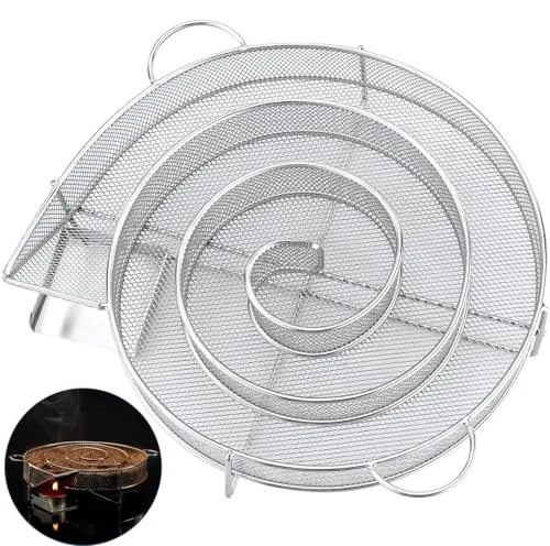 UMIWE Kaltrauchgenerator aus Edelstahl - Vielseitiger Räucherspender für BBQ - Smoker und BBQ Zubehör: Hochwertiger Edelstahl sorgt für Langlebigkeit und einfache Reinigung. Ideal für gleichmäßige Rauchverteilung und bis zu 20 Stunden kaltes Räuchern!