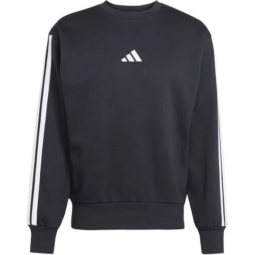 ADIDAS SPORTSWEAR M 3S FL SWT Herren Sweatshirt - Herren-Sweatshirt mit flauschiger Innenseite für optimalen Komfort, sportliches Design mit legendären 3-Streifen, ideal für Freizeit und Sport.