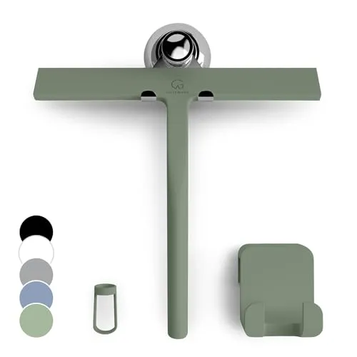 Gütewerk Duschabzieher, Silikon-Abzieher für Badezimmer von GÜTEWERK