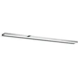 Helestra Slate Wandleuchte LED, Chrom, 120 cm - Lampen – Hochwertige Verarbeitung mit integriertem LED Modul für modernes und energieeffizientes Licht.