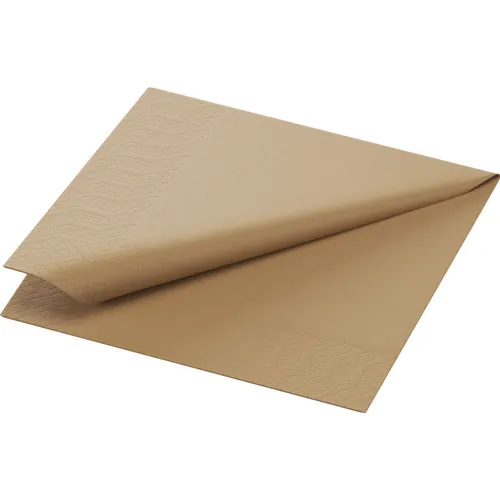 Duni Serviette EcoEcho 24x24cm 300 Stück in braun von Serviertten