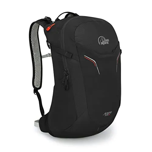 Lowe Alpine Airzone Active 26 Rucksack schwarz (BLK) M - Daypacks und Businessrucksäcke – Ideal für Wanderungen mit 26 Litern Volumen, atmungsaktivem AirZone LT-Rückensystem und wasserdichter HydroShield-Beschichtung für optimalen Wetterschutz.