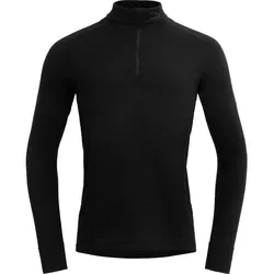 Devold of Norway DUO Active Merino 205 Z.NECK MAN black (952A) M - Funktionale Langlauf Unterwäsche für Männer, ideal für winterliche Outdoor-Aktivitäten, kombiniert Bio-Merinowolle mit ThermoLite für optimalen Komfort und Wärme.