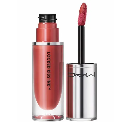 Mac Lippen Locked Kiss Ink Lipcolour 4 ml - Mull It Over & Over - Lippenstift mit Kokosnussöl für intensive Pflege und langanhaltende Farbe. Wasserfest und atmungsaktiv, ideal für den ganzen Tag.