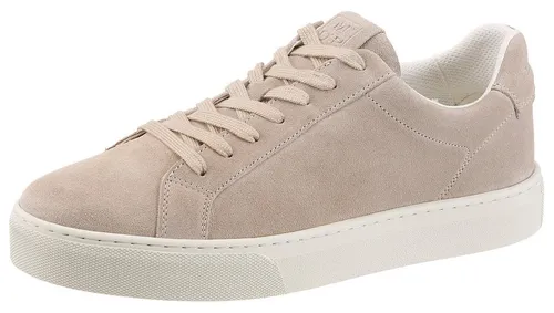 Marc O'Polo AGAR Sneaker Halbschuh beige 42 EU – Sportlich und bequem - Sportlicher Halbschuh in Größe 42, aus hochwertigem Veloursleder und atmungsaktivem Mesh. Ideal für Freizeitaktivitäten mit rutschhemmender Gummisohle für optimalen Halt.