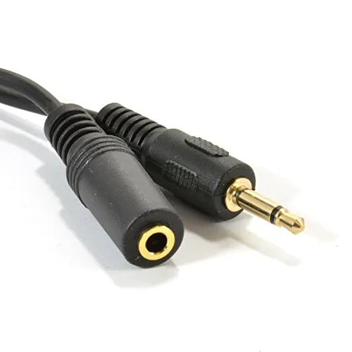 3,5 mm Mono Klinkenstecker Stecker Zum 3,5 mm Buchse Verlängerung Kupfer Kabel 1,2 m [1.2 Meter]