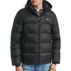 Gant Blouson - Wasserabweisende Funktionsjacke - Funktionsjacke mit Regular Fit und abnehmbarer Kapuze, ideal für wechselhaftes Wetter. Praktisch und stylish für Freizeit und Outdoor-Aktivitäten.