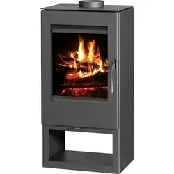 Kaminofen Conforto Toledo Stahl schwarz 7,1 kW - Schwarz von Conforto