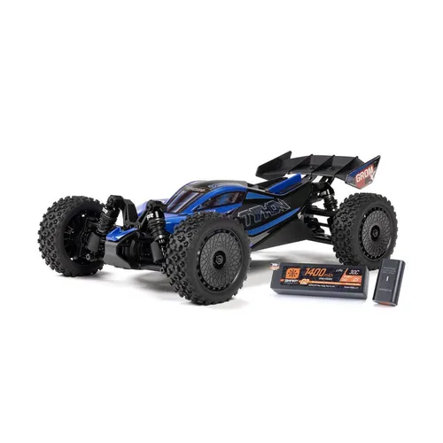 ARRMA TYPHON GROM 223S BLX 1:14 4x4 Brushless Buggy Blau RTR - RC-Modelle, leistungsstarker Allradantrieb und sofort einsatzbereit für Offroad-Abenteuer – ideal für Hobby-Enthusiasten!