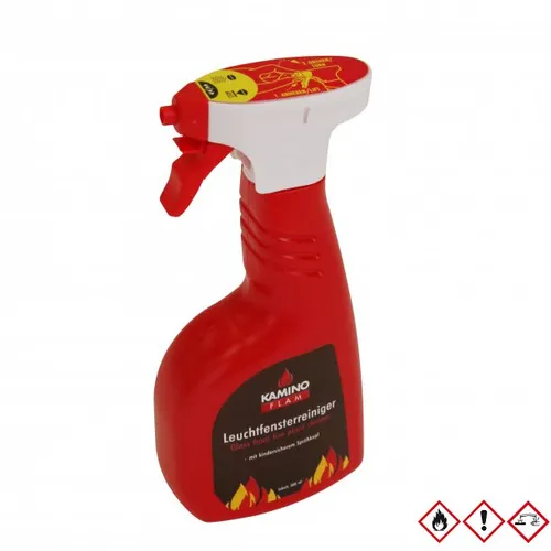 Leuchtfensterreiniger, Kaminglasreiniger , Ofenglasreiniger 500 ml