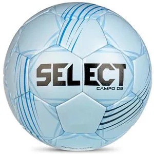 Select Handball Campo DB v24, Größe 0, hellblau - Trainingsball für Kinder - Handbälle, strapazierfähiges Polyurethan-Obermaterial für Spiel ohne Harz, doppelte Schaumstoffeinlage für optimale Griffigkeit und Weichheit.