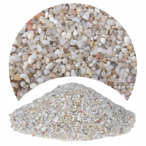 Quarzsand für Aquarien, hell, 2 kg, 2-3 mm