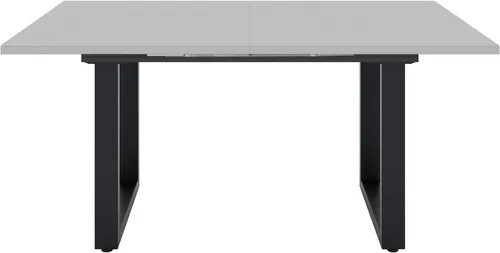 Mäusbacher Ausziehbarer Esstisch 210 cm - Moderner Esstisch ausziehbar auf 210 cm, ideal für gesellige Abende. Mit elegantem Kufengestell und hochwertiger Glasplatte, die zeitlose Eleganz in dein Esszimmer bringt. Perfekt für jeden Anlass!