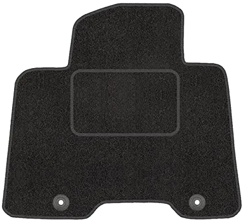 Fahrer Fußmatte Velours für Hyundai Tucson III - Passgenau und strapazierfähig - Hochwertige Velours Fußmatte für Hyundai Tucson III ab 2015, mit eingeschweißter Verstärkung für höchste Langlebigkeit und optimalen Schutz gegen Schmutz.