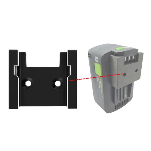 Wandhalterung für Festool Akkus Halter Akkuhalter Halterung für 18V BP 18 Akkus