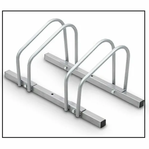 16132/ Fahrradständer Aufstellständer Fahrradhalterung Fahrrad Bike Silber 2er