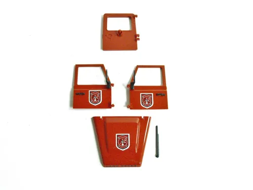 Bruder Ersatzteil Tür Motorhaube Hecktür 42559 für 02596 Land Rover Feuerwehr