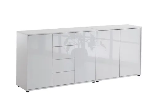 Produktbild BMG Möbel Kommode Sideboard Mailand Set 15 – Modernes Design mit Push-to-open-Funktion