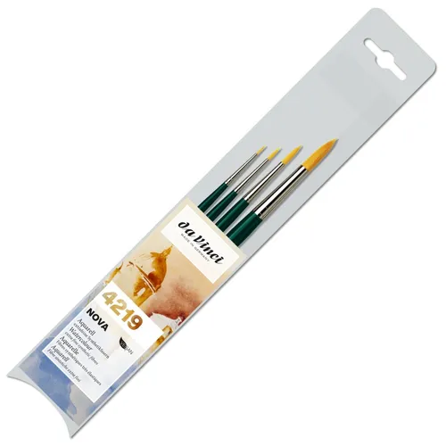 da vinci 4219, 4er Startset Synthetikpinsel 3,99€/Stück
