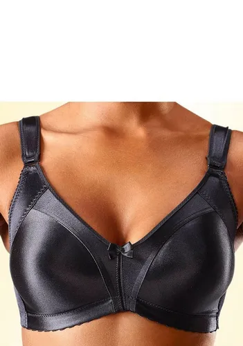 Minimizer-BH NATURANA, Damen, schwarz, Gr. 100, Cup E - Funktionsunterwäsche mit komfortablen, gepolsterten Entlastungsträgern. Der Bügellose Minimizer-BH sorgt für ein angenehmes Tragegefühl und verkleinert optisch die Büste.