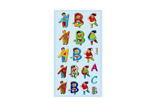 Roth Sticker Roth Soft-Sticker Girl & Boy, 10x20 cm, 19 Teile