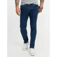 Rock Creek Herren Slim Fit Jeans RC-2139 Blau W33 L36 - Moderne Herren Jeans im Slim Fit Schnitt, aus hochwertigem Denim für optimalen Tragekomfort und Bewegungsfreiheit. Ideal für Büro und Freizeit, erhältlich in 32 Größen.