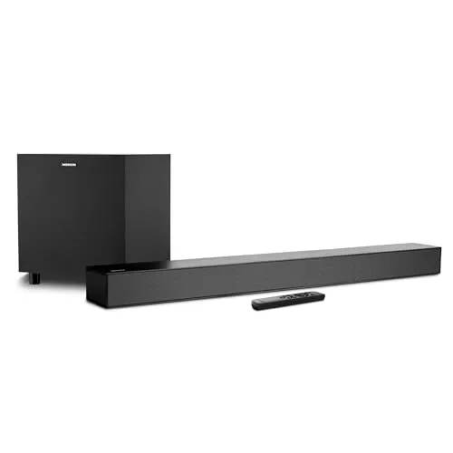 Medion LIFE S61022 Dolby Atmos Soundbar - 3x20W + 60W Subwoofer, kraftvoller Klang mit Bluetooth 5.3 für ein beeindruckendes Heimkino-Erlebnis