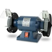 EBERTH Doppelschleifer 250W - Laufruhige Schleifmaschine für Heimwerker - Schleifmaschinen: Leistungsstarke Doppelschleifmaschine mit 250W, ideal für geräuscharmen Betrieb und präzises Schleifen von Metallteilen. Robustes Gehäuse und sichere Tischmontage.