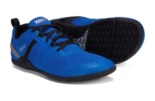 Xero Shoes Prio Neo Minimal-Travelschuhe blau Herren, Größe 44,5 - SALE Outdoor: Atmungsaktive Minimal-Travelschuhe mit neuem Look, ideal für Fitness und Freizeit, nur 247 Gramm leicht.