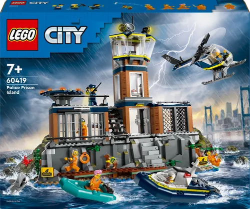 LEGO City Polizeistation auf der Gefängnisinsel