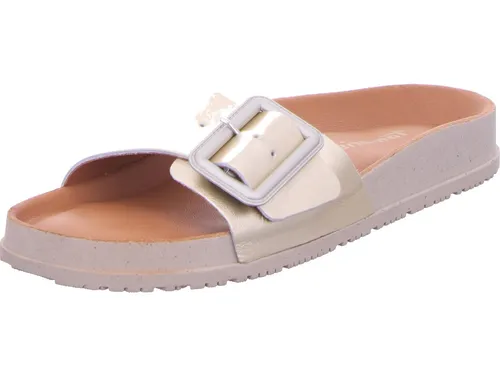 Tamaris 27501/44 Light Gold EU 41 - Modische Pantolette - Elegante Tamaris Pantolette in Light Gold, Größe EU 41. Bequem und leicht, ideal für entspannte Anlässe. Offener Schnitt sorgt für optimale Belüftung und modernen Stil.