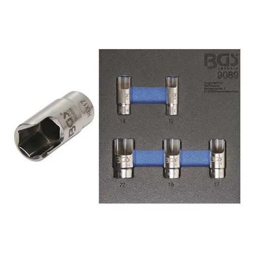 BGS-9089 Spezial-Einsätze  für Winkel-Rohrverbinder, 5-tlg.