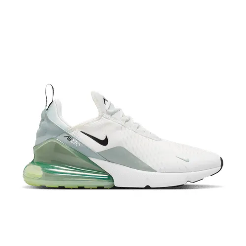 Nike Sportswear Air Max 270 Sneaker weiß 45,5 EU - Sportlicher Sneaker in Größe 45,5 aus hochwertigem Synthetik und Textil. Mit innovativer Max Air-Dämpfung für optimalen Komfort und einem modernen Look.