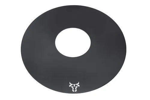 tuning-art Grillplatte GR01-58 Grillring Feuerplatte Plancha BBQ-Platte 58cm für Kugelgrill