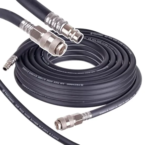 TC Technic Profi Schlauch Luftschlauch 10m für Kompressor 8mm Druckluft-Schlauch