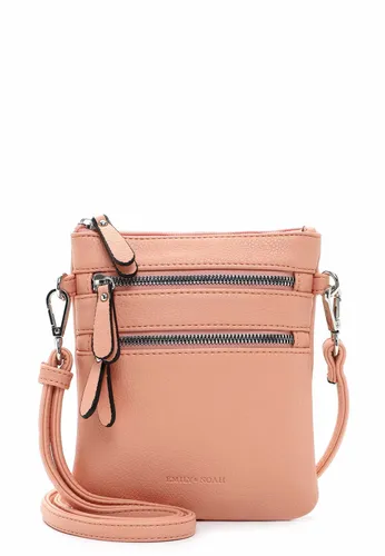 Maestro 60392 660 Kleine Umhängetasche Emma Grün Rot (Peach), Rot, Gr. 00