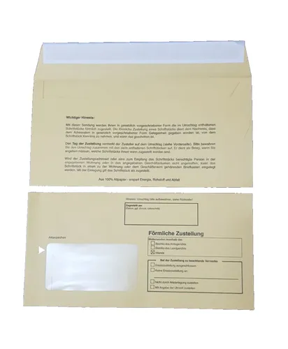 Briefumschläge Gelb von MASHPAPER