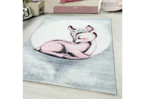 Ben'n'jen Kinderteppich Bambi in pink von Ayyildiz Hali