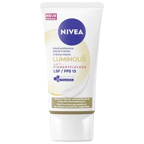 NIVEA LUMINOUS630 Anti-Pigmentflecken Hand Creme mit LSF 15