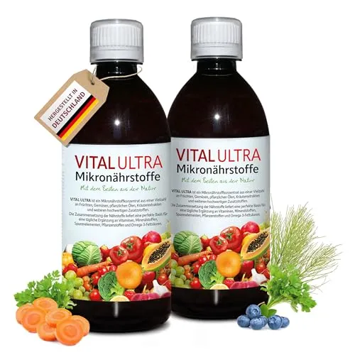 Vital Ultra Mikronährstoffkonzentrat – 2x480 ml