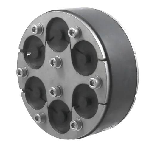 WITTKOWARE 125mm Mauerdurchführung (Ringraumdichtung), geteilt, für bis zu 6 Kabel/Rohre mit Durchmesser 6-31mm