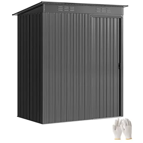 Outsunny Metall Gerätehaus 1,37 m²