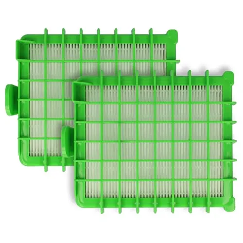 vhbw Filterset 2X Staubsaugerfilter kompatibel mit Rowenta RO547311/410, RO5485, RO5485EA Staubsauger - HEPA Filter Allergiefilter