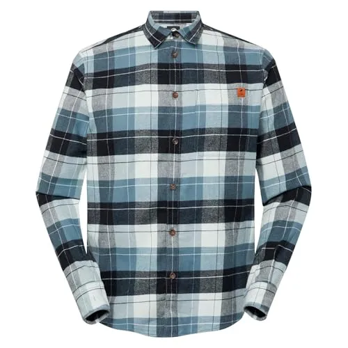 Mammut Trovat Longsleeve Shirt Men Silver SAGE-STRATA - XL