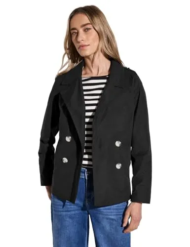 Street One Damen Doppelreihiger Trenchcoat