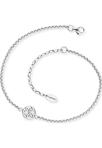 Engelsrufer Fußkettchen Lebensbaum für Damen in silber von Engelsrufer
