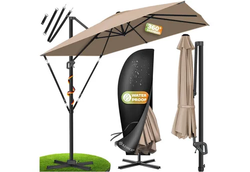 KESSER Ampelschirm SUN XL 300 cm von Kesser