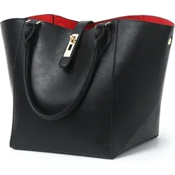 Damen Shopper Handtasche Leder Groß