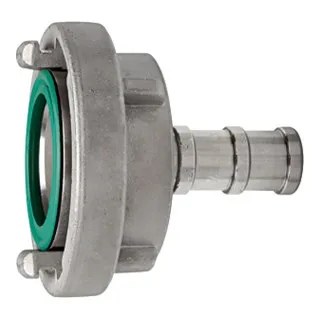 Storz-Kupplung drehbar aus Edelstahl V4A, Größe 65 - Bewässerung mit drehbarer Storz-Kupplung, max. 16 bar Druck, ideal für Anlagenbau und Schiffsbau, ermöglicht schnelle und einfache Schlauchverbindungen.
