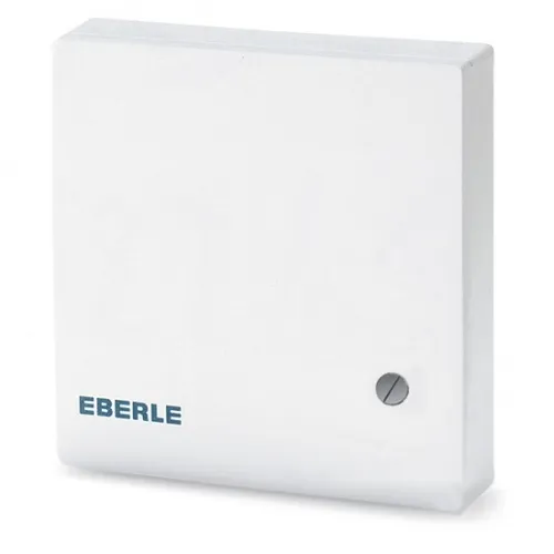 Eberle RTR-E 6747 Raumtemperaturregler 5...30 C - Präziser Wandregler für Heizung und Kühlung, ideal für Behörden und geschützte Einstellungen. Bietet hohe Genauigkeit durch Bimetall-Technik und thermische Rückführung.